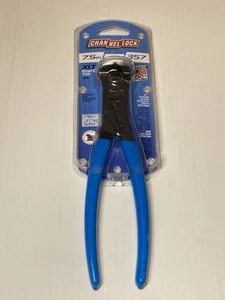 Channellock 7-1/2 in. Cross Cutting Pliers End Cutter USA Made New In Packaging - Bild 1 von 6