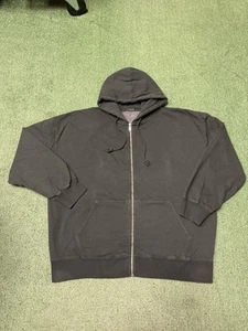 Brandy Melville x John Galt Oversized Full Zip Hoodie Sweatshirt Forrest Green - Picture 1 of 11