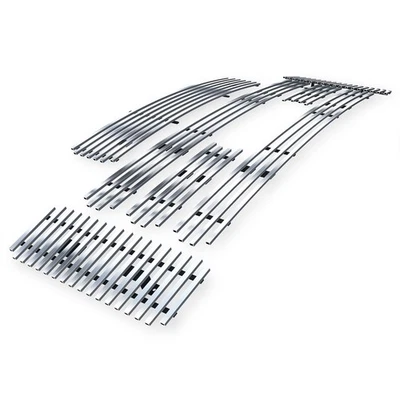 Combo de rejilla de billet cromada de acero inoxidable 304 para 08-10 Ford F-250/F-350 Super Duty Foto 1 de 4