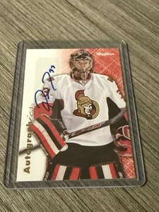 2012-13 Fleer Retro Autographics 1996-97 #96PL Pascal Leclaire Ottawa Senators - Bild 1 von 7