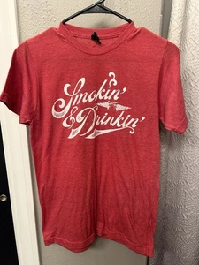 Miranda Lambert Smokin & Drinkin Concert T- Shirt Size Small - Picture 1 of 4