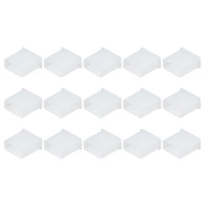 15pcs Laptop USB Port Plugs Covers Caps Dust Protector for USB Male End, Clear - Photo 1 sur 4