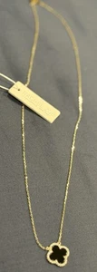NEW Gorgeous Rachel Zoe Gold Plated Sterling Silver Reversible Necklace - Picture 1 of 1