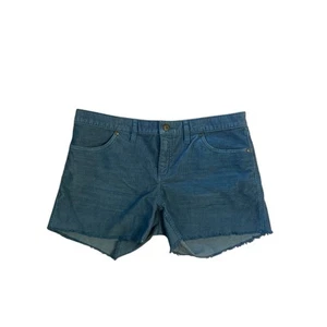 Damen 10 Carve Designs Stretch blau Cord abgeschnitten Shorts Wandern Reisen - Bild 1 von 5