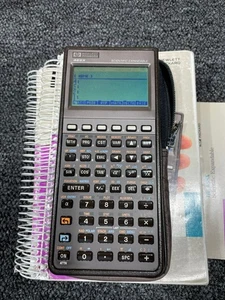 HP 48SX Calculator With Manuals and Case Working Well except lines Made in USA! - Picture 1 of 8