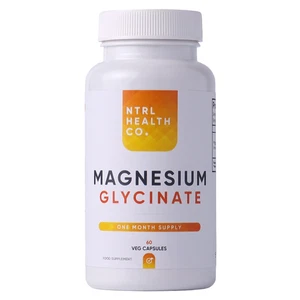 Magnesium Glycinate Supplement | 60 Capsules | Magnesium for Relaxation & Sleep - Picture 1 of 5