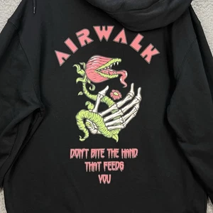 Airwalk Pullover Hoodie Herren 2XL schwarz Rundhals Grunge Skater Streetwear Punk - Bild 1 von 11