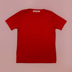 Vintage 70er 80er Markenlos Top Shirt Bluse Damen S/M rot süß Fun Disco Essential - Bild 1 von 4