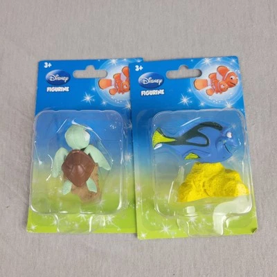Finding Dory and Squirt Figures NEW Set 2  - Image 1 of 4
