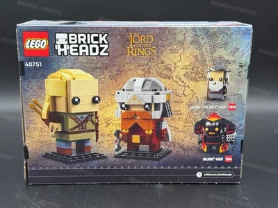 LEGO BrickHeadz 40751 | Legolas & Gimli | The Lord of the Rings | New and Sealed - Image 1 of 4