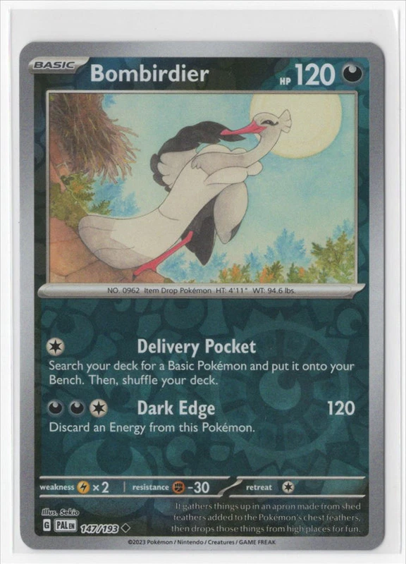 Pokemon Paldea Evolved 147/193 Bombirdier Reverse Holo - Image 1 of 1