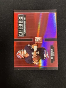 2005 Donruss Elite - Career Best Drew Bledsoe #CB-17 /1000 - Picture 1 of 2