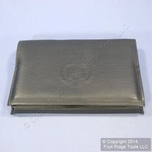 OEM Leather Owner's Manual Canadian Portfolio & Pen for 2004 04 Cadillac Seville - Picture 1 of 7