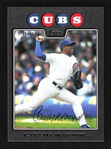 Carlos Marmol Chicago Cubs 2008 Topps Update Black #UH33 SN /57 - Picture 1 of 2