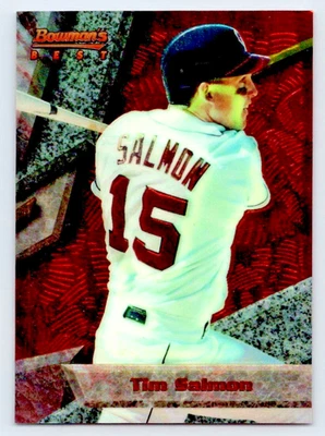 1994 Bowmans Best RED #25 Tim Salmon Angels - Image 1 of 2