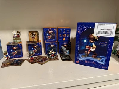 Disney Pinnochio 85 Aniversario Figura Fantasía Corazón Canción Caja Ciega Set De 6 Foto 1 de 4