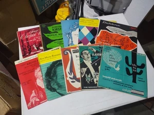 10 VINYL 45 EPS CLASSICAL & OPERA VERDI RIGOLETTO, DVORAK, LA BOHEME, CHOPIN - Imagen 1 de 11