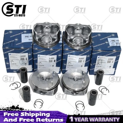 4x Oversized +0.5 Pistons Rings Φ83mm Φ23mm For VW GTI Audi A6 Q5 A4 A5 2.0 TFSI - Image 1 of 4