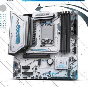 MAXSUN eSport Z890M WIFI ICE LGA1851 DDR5 M-ATX motherboard - Picture 1 of 7