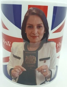 Priti Patel Home Secretary MUG British Excellence Conservative Thatcherite  - Picture 1 of 3