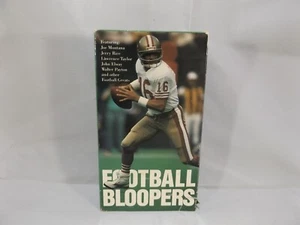 Football Bloopers 1990 VHS Joe Montana Jerry Rice John Elway Walter Payton - Bild 1 von 6