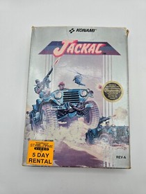 Jackal (Nintendo Entertainment System, 1987) NES Box NO MANUAL