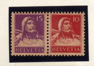 SWITZERLAND  - 1914-30    SC# 167d   Booklet Pair - Image 1 of 2