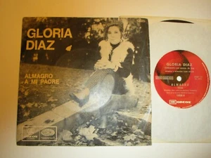 GLORIA DIAZ  TANGO   / ALMAGRO / A MI PADRE    ARGENTINA IMP.  L128 - Picture 1 of 2