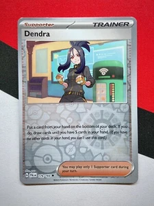Dendra Reverse Holo 179/193 SV Paldea Evolved Pokémon PACK FRESH - Picture 1 of 2