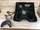 Vintage Belvedere 3000 Barber Shop Salon Shampoo Sink Cast Iron Black w/ Bracket