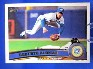2011 TOPPS SERIES 2 #480 ROBERTO ALOMAR SHORT PRINT SP VARIATION TOR BLUE JAYS - Picture 1 of 2