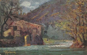 A8372) CARTOLINA PAESAGGIO G. GALEAZZI - Picture 1 of 2