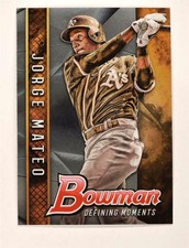 2017 Bowman Draft Defining Moments #BDM-JM Jorge Mateo