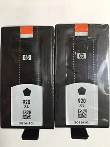Genuine HP 920XL High-Yield Black Ink Cartridge CD975AN - Expired 10-2016 - Picture 1 of 2
