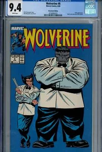 Wolverine Vol 2 #8 Newsstand Marvel CGC 9.4 NM (1989) - Bild 1 von 1