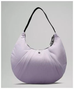 Lululemon Pleated Shoulder Bag *10L - Ether Lilac - LKNW! - Picture 1 of 7