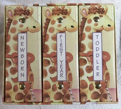 ÁLBUMES DE FOTOS BEBÉ, 3 fases, “Un dulce bebé nuevo”.  NUEVO, sin embalaje original Foto 1 de 4