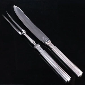 Hans Hansen. Silver Carving Set. No. 18 / Arvesølv nr. 18 - Picture 1 of 1