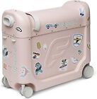 JetKids by Stokke BedBox, różowa lemoniada - dziecięca walizka do jazdy na pokładzie i być pokładowym