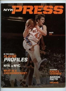 2008 2009 NBA Program New York Knicks Press Basketball David Lee - Picture 1 of 2