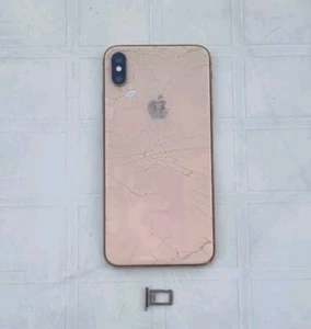 Chassis/Cover/Telaio/Frame iPhone XS MAX posteriore originale colore ORO - Foto 1 di 2