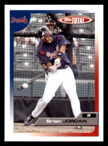 2005 Topps Total  #189 Brian Jordan Atlanta Braves