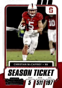 Christian McCaffrey 2021 Panini Contenders Draft Picks - #60 - Stanford Cardinal - Picture 1 of 2