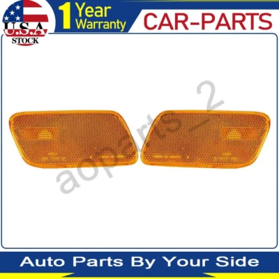 Conjunto de 2 luces marcadoras laterales izquierda derecha TYC para Mercedes-Benz E320 2003 2002 Foto 1 de 4