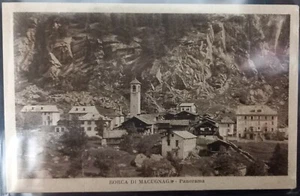 1925 - Borca Macugnaga - Panorama - Foto 1 di 1