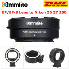 Commlite CM-EF-NZ AF Adapter for Canon EF EF-S Lens to Nikon Z Z6 Z7 Z50 Camera