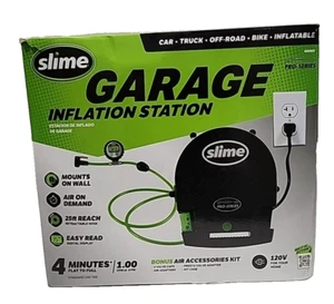 Slime Garage Inflation Station Pro Series 40069 25 Ft Hose 120V - Picture 1 of 4