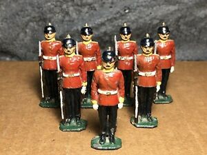 Vintage Lead Figures | Soldiers | Marked EIRE LN | 7 Lot | Good Condition