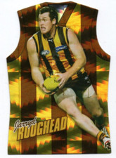 2010 AFL SELECT DIE-CUT - HOLOGRAPHIC GUERNSEY GDC92 Jarryd ROUGHEAD (HAWTHORN)