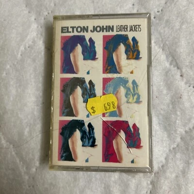 Leather Jackets by Elton John (Cassette Tape, 1986) New Sealed *READ - Image 1 of 4